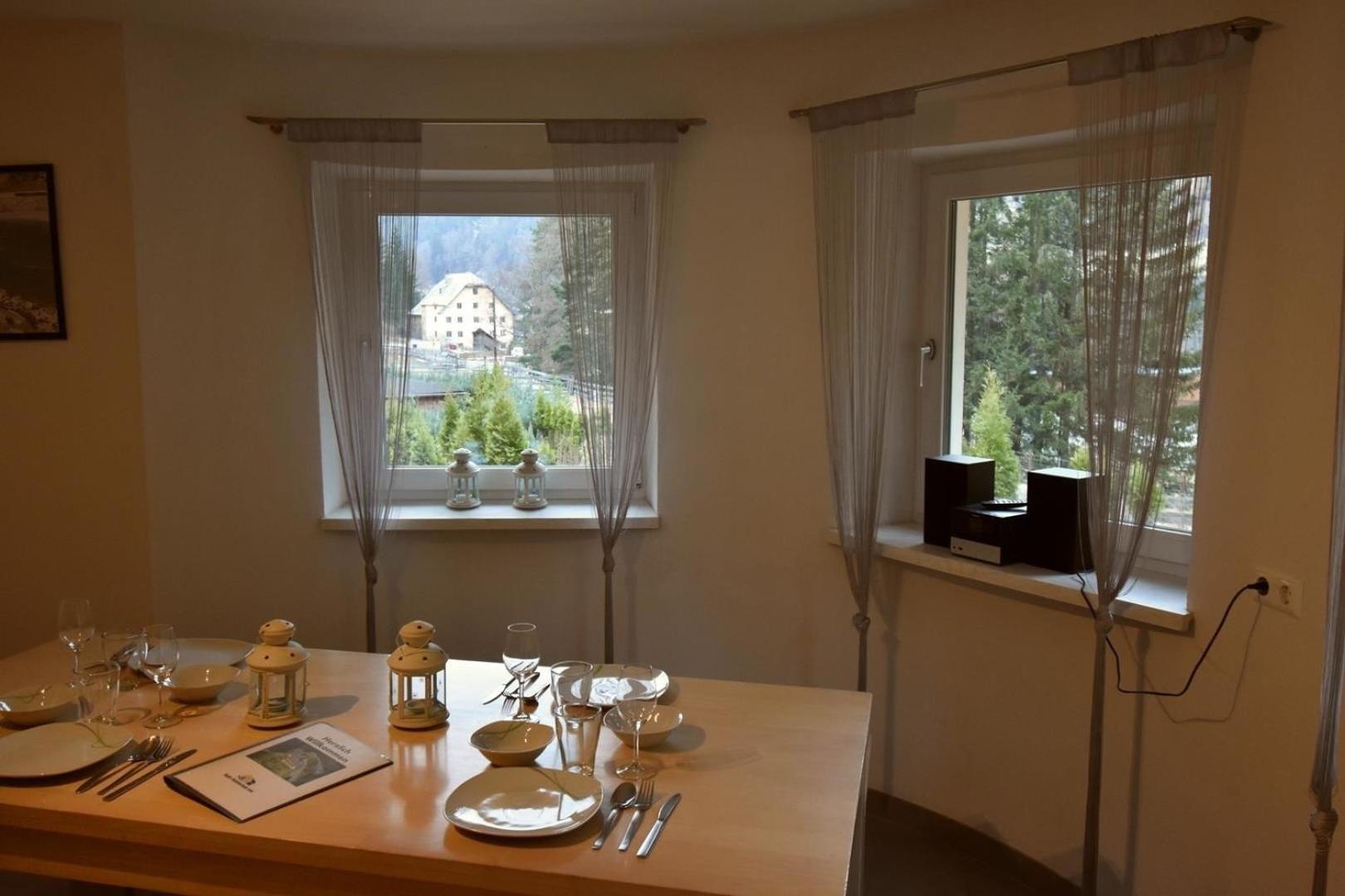 Ferienwohnung Koenigspudel Nauders Buitenkant foto